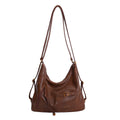 2025 retro multifunctional backpack women's bag new autumn and winter versatile crossbody bag large capacity commuter tote bag trendy