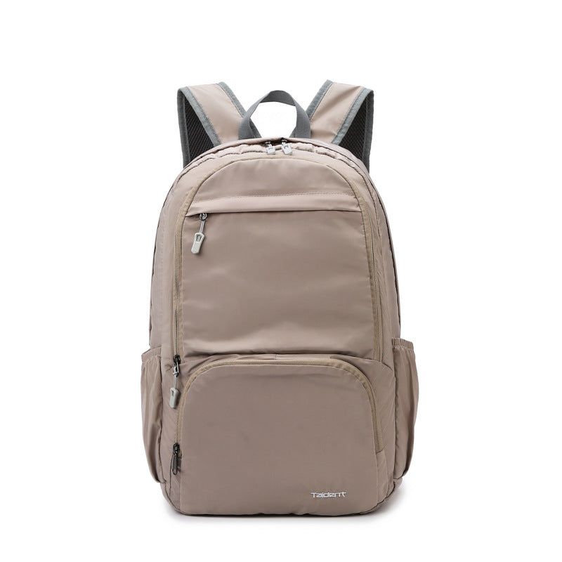 New outdoor sports bag folding backpack men's and women's training class new travel nylon light portable skin backpack