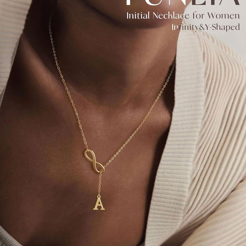 2024 new cross-border e-commerce style: 26 alphabet letter heart pendant necklace - minimalist, versatile, and fashion-forward design