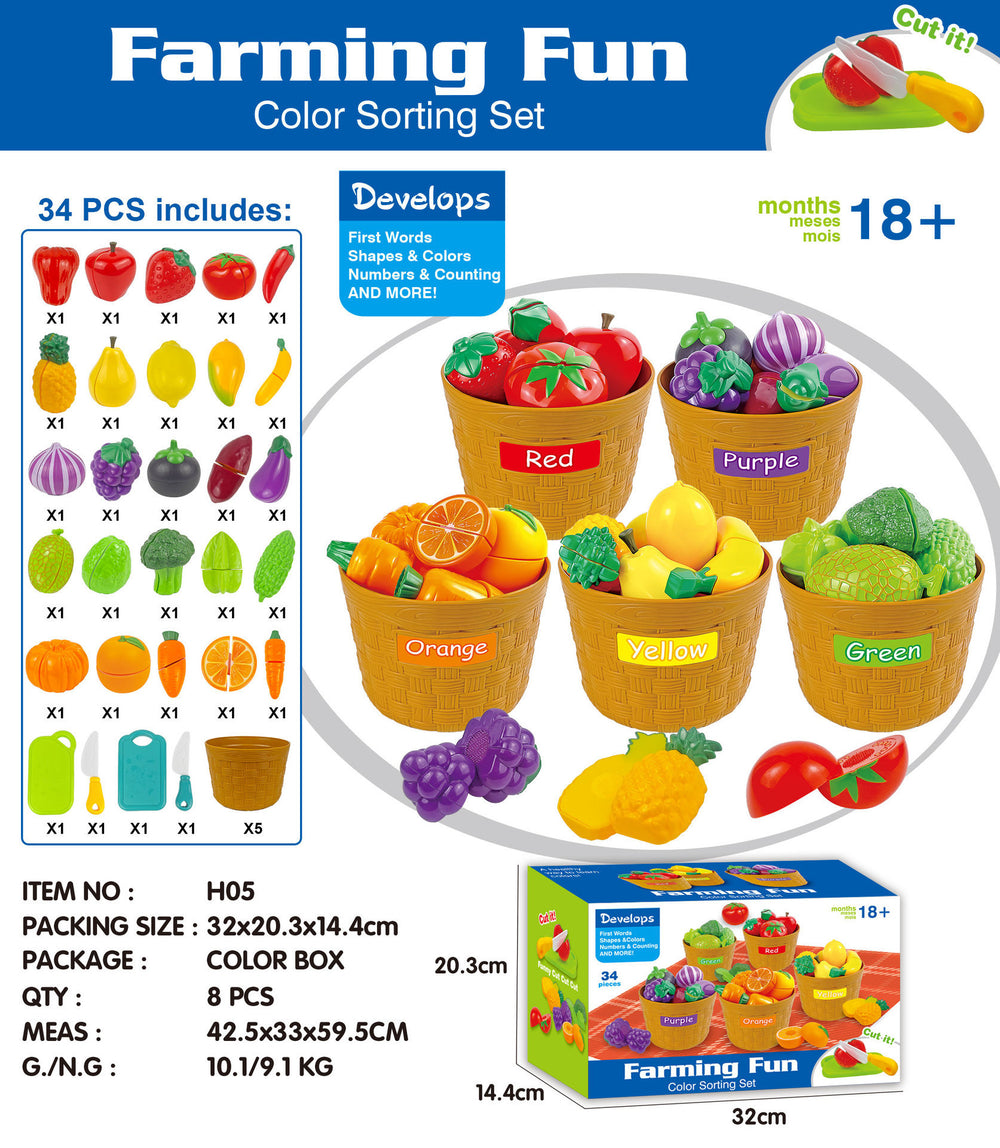 new product children's fruit cutting fun peelable artificial vegetables kitchen toys play house set wholesale