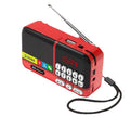Jinzheng ky-826 bluetooth radio - mini portable speaker for seniors - card music player with timer, shutdown, and recording function