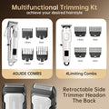 three-in-one multifunctional hairdressing device lcd digital display oil head trimmer for home hairdressing engraving sub-mother machine suit