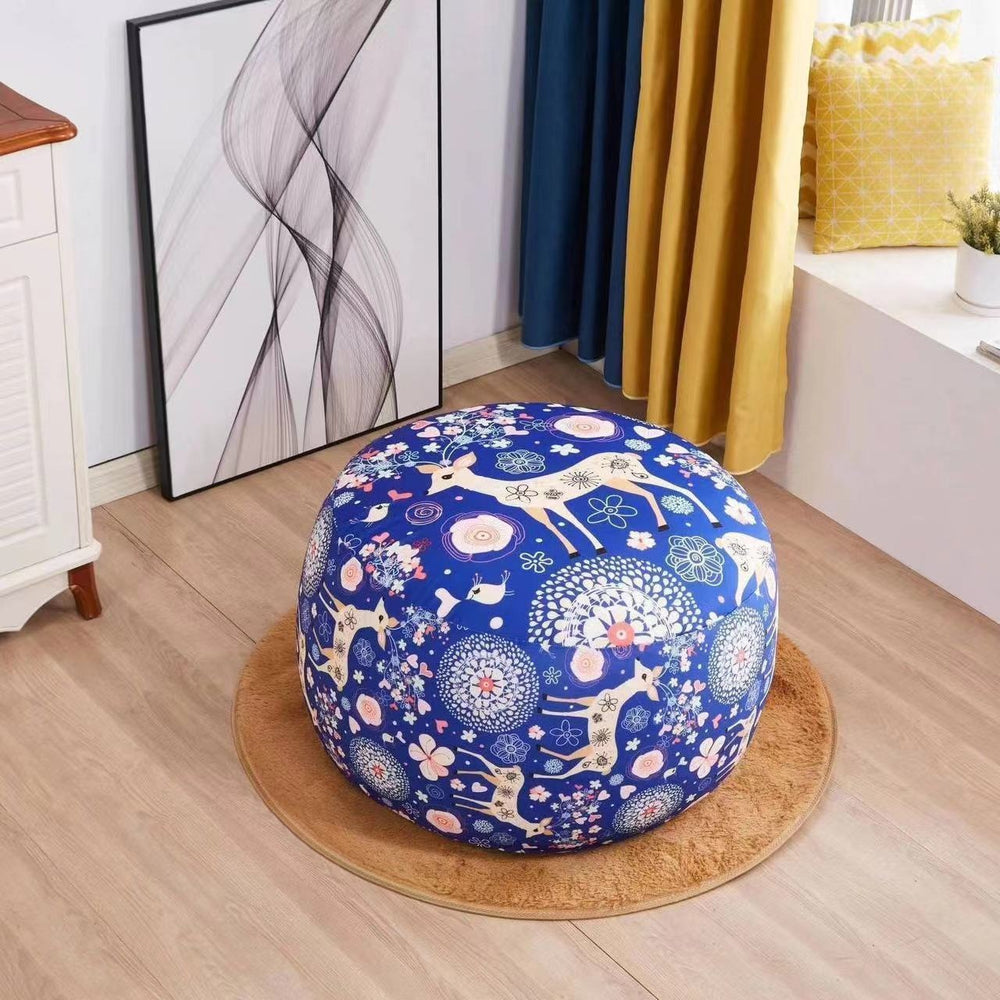 Lazy sofa can lie down and sleep bean bag tatami popularkids cartoon balcony single recliner capsules filling