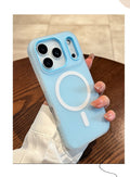 Matte jelly case 2-in-1 apple 17 fashion phone case, compatible with iphone 15, drop-proof minimalist protective cover 16