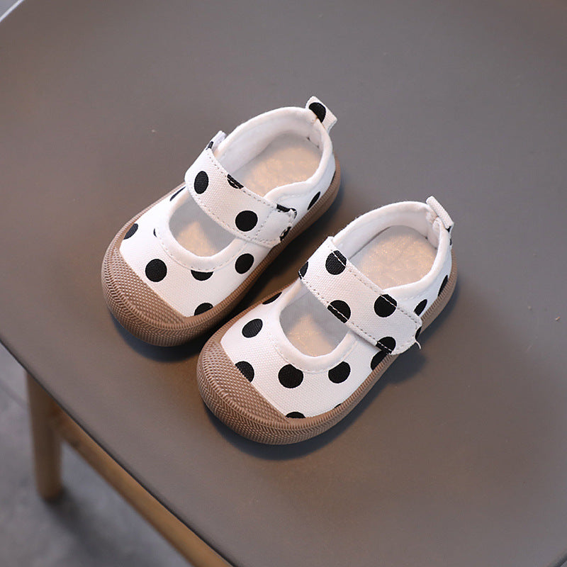 summer, spring, and autumn baby shoes: soft-soled canvas shoes for infants, toddler cloth shoes, first walker shoes, boys' single shoes, and sneakers