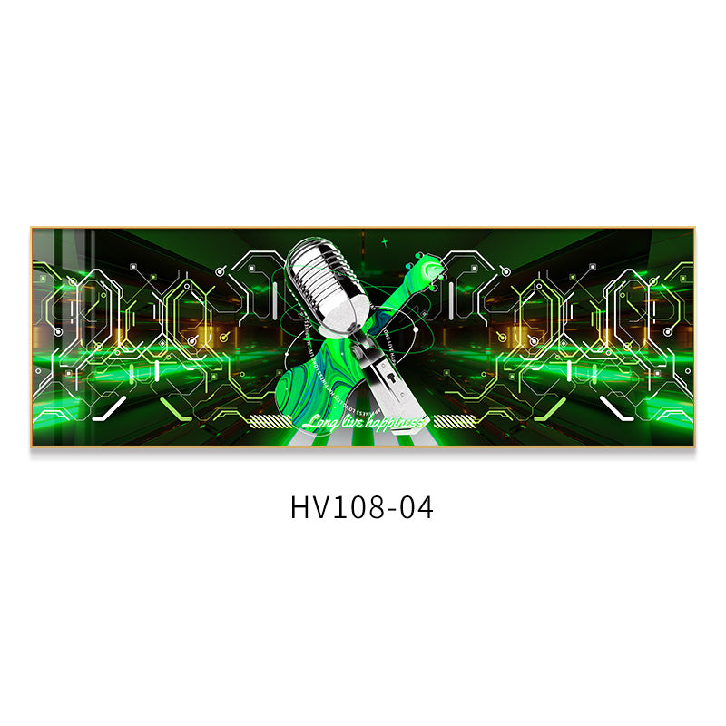 KTV box decoration painting hanging painting club room bar nightclub LED with light luminous lighting background wall mural
