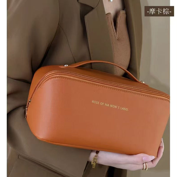 Cosmetic bag Large capacity Internet celebrity organ Pillow bag ins Cosmetics storage bag Portable travel toilet bag Spot