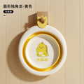 Round dinosaur model-yellow