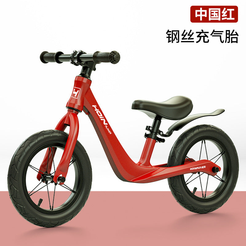 New children's magnesium alloy balance car without pedals 1-6 years old baby balance yo-yo car two-wheel coasting walker