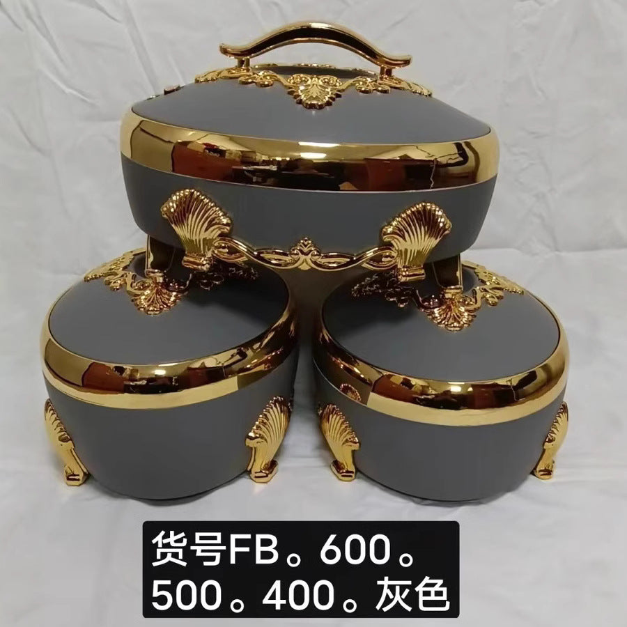4l-5l-6l 3pcsexport cross-border insulation box new arrival food warmer container