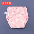Baby potty training pants summer baby boys diaper pants baby girls diaper pants gauze diaper pocket practice learning pants