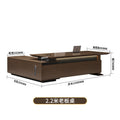 High-end executive desk, office desk, boss desk, minimalist modern light luxury ceo desk, office desk and chair set