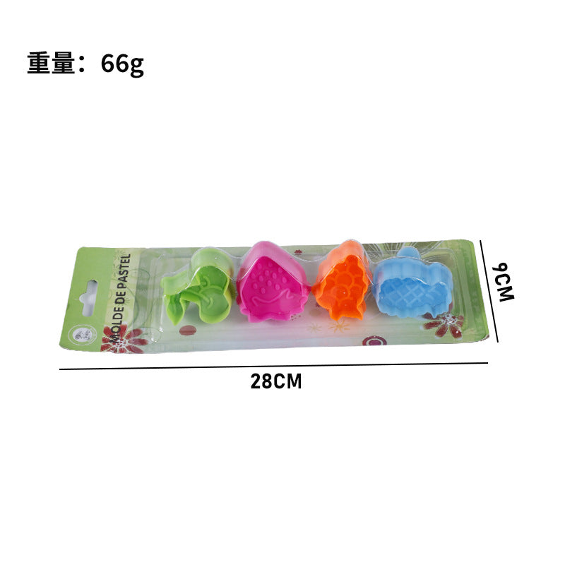 cookie mold press-type baking cookie tool food grade creative food supplement diy cookie shaping mold