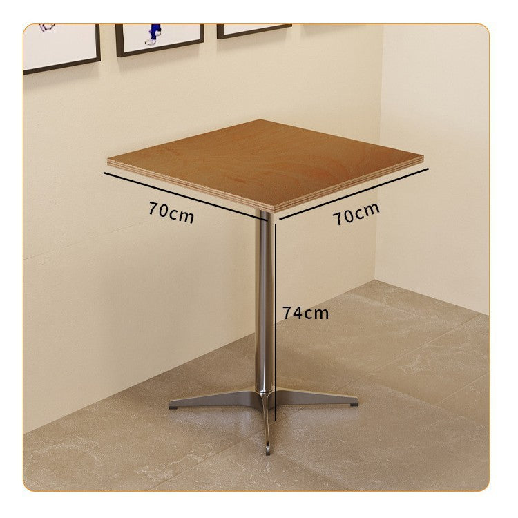 Cross-border simple milk tea shop tables and chairs Internet celebrity snack shop cafe casual wrought iron ocean board cafe tables and chairs