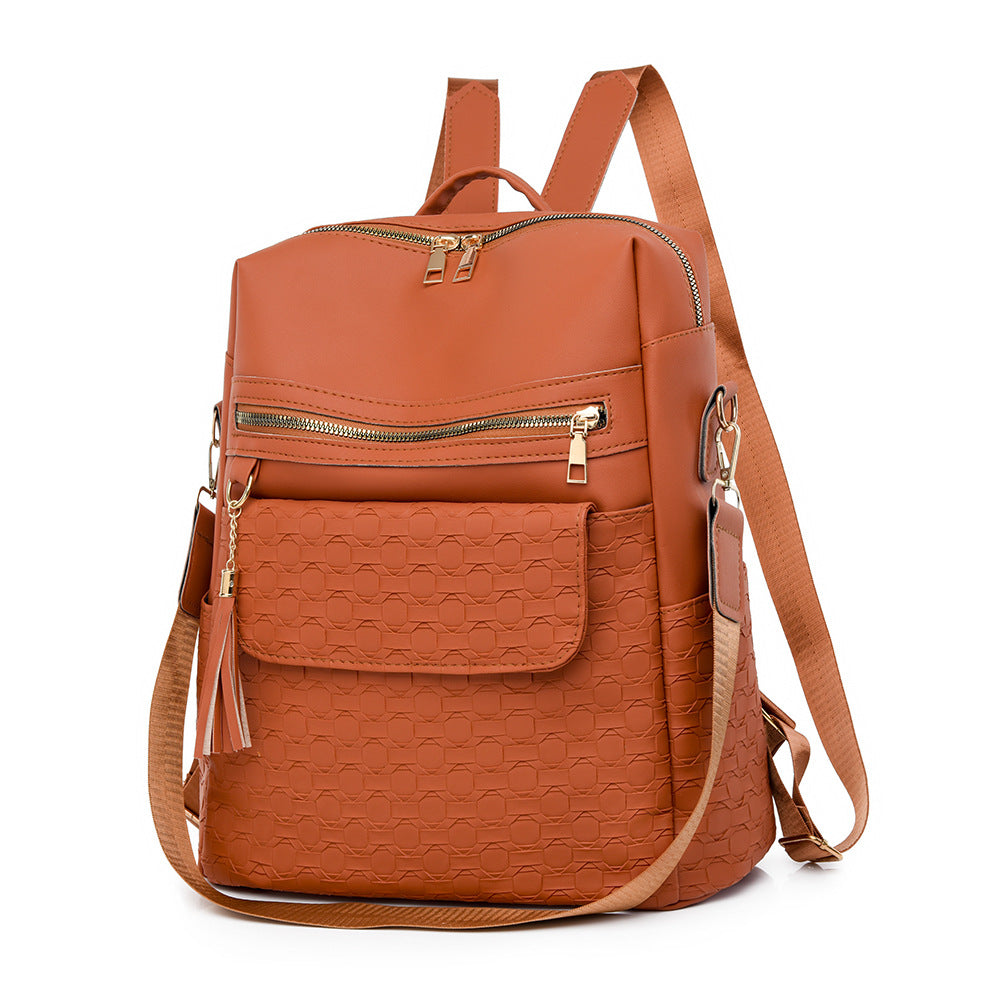 New women's backpack diamond simple fashion versatile temperament can carry high quality large capacity backpack