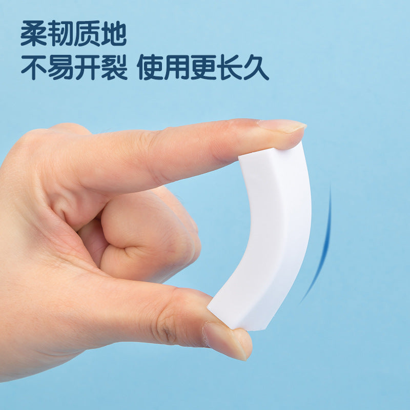 Deli 7537 primary school students exam 2B eraser clean super cost-effective children's less crumb eraser stationery wholesale