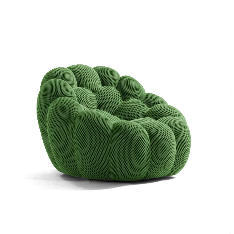 Nordic minimalist designer bubble sofa - available in single, double, and three-seater configurations - fully assembled - rolf benz style - unique villa design - compression packed football sofa