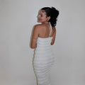 European and american cross-border women's spring  solid color sleeveless camisole sexy backless slim-fit maxi slip dress