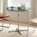 Eames table designer scandinavian style restaurant round reception negotiation cafe bar table large round table