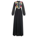 sourcing: african plus-size women's clothing -  &  - evening gowns, slimming new long printed chiffon dresses