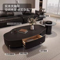 Italian light luxury mango slate coffee table living room simple for homeclassy tea table modern special-shaped small apartment combination