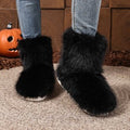 Export flat and warm short snow boots  winternew arrivalfashionplus size women's boots cotton shoes casual winter boots