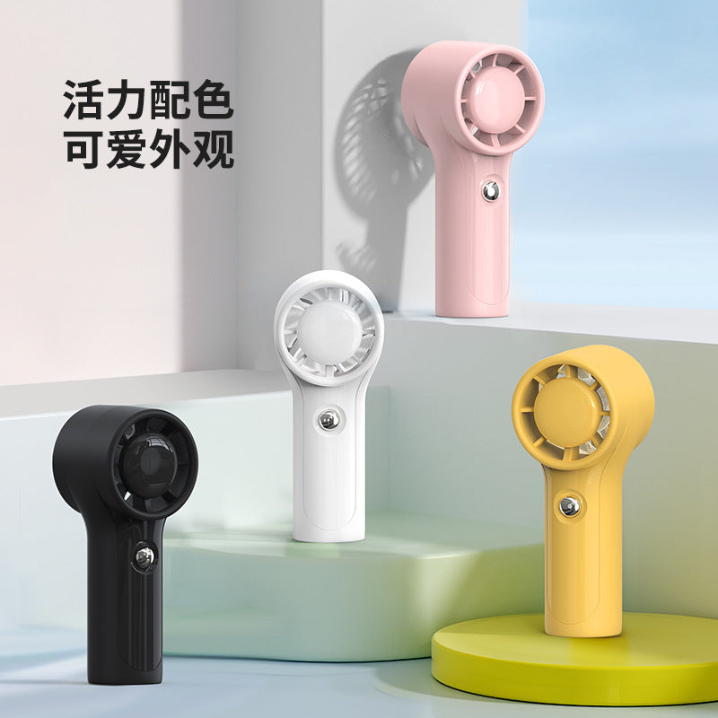 new pocket fan, usb rechargeable home desktop small fan, portable outdoor handheld mini fan