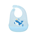 Baby eating bib silicone waterproofsoft bib kids kids feeding saliva bib baby food supplement rice bib