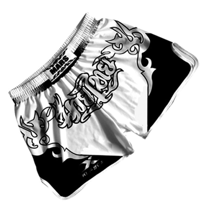 MMA Boxing Training Anti-Wear Fighting Pants UFC Mixed Fighting Muay Thai Shorts Running Fitness Cycling Fighting