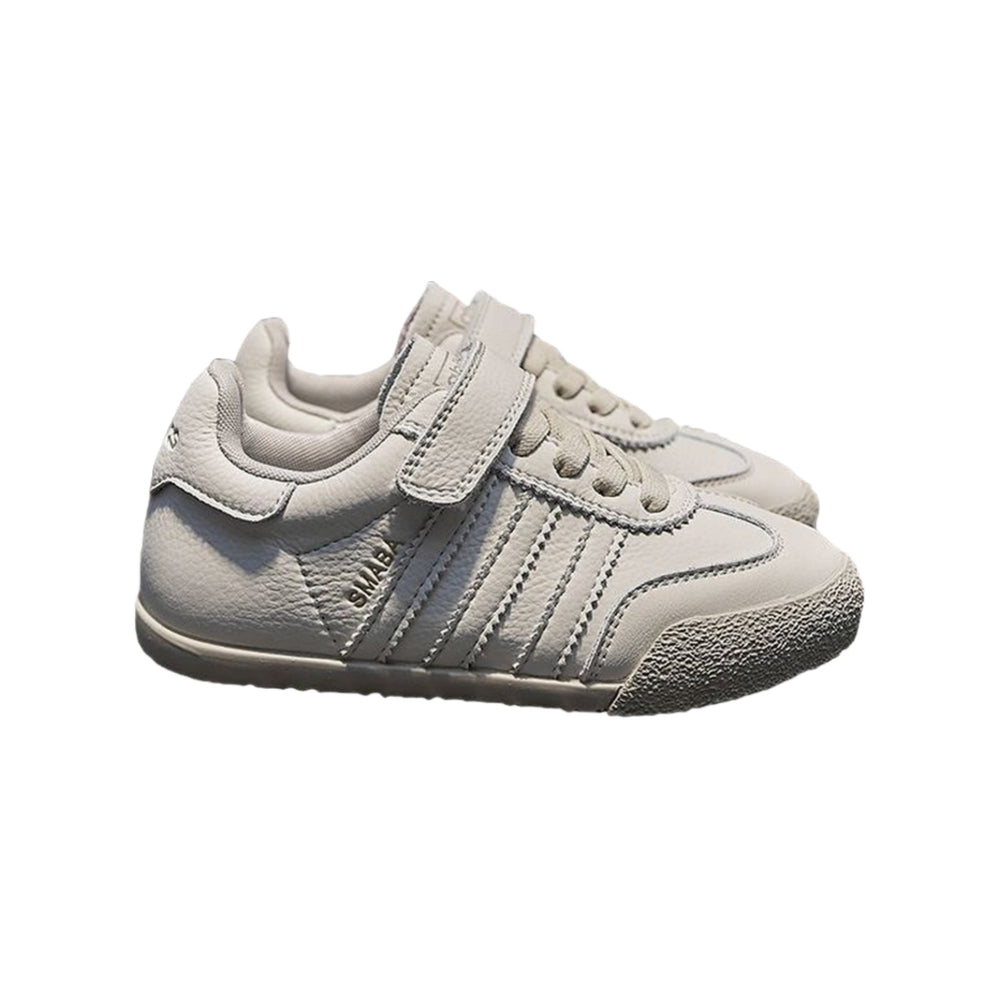 Soft leather version kids german training shoes  spring autumnew arrivalgirlscasual sneakers soft bottom breathable boys sneakers