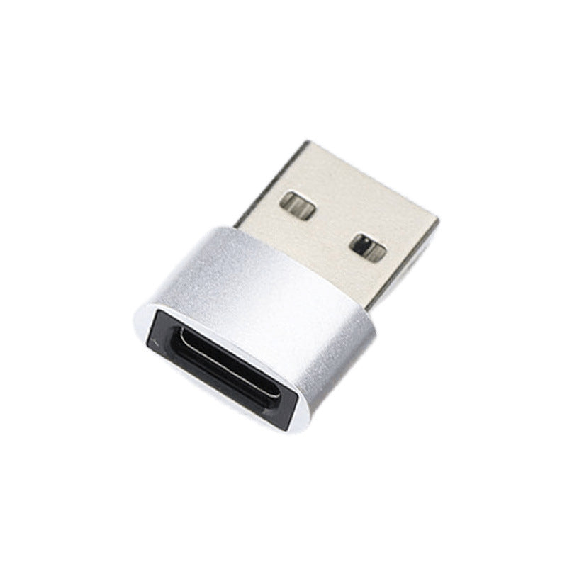 Type-c to usb 2.0 otg adapter with card reader, compatible with apple 17, car fast charging converter
