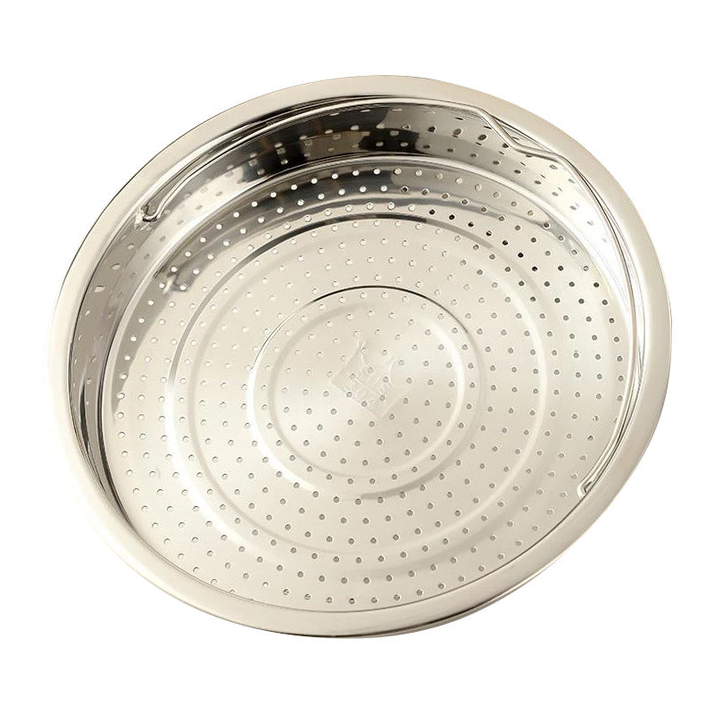 New 316 stainless steel double handle steaming tray - multi-purpose steamer insert for home kitchen rice cookers - wholesale