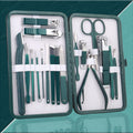 Wholesale nail clipper set - manicure & pedicure tool kit - 18-piece nail care beauty set