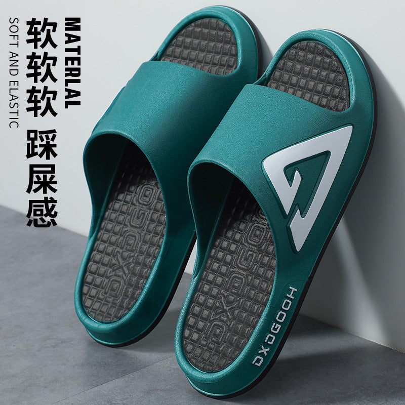 2026 men's slippers - summer outdoor anti-slip thick sole "cloud-like" comfort trendy beach couple's new sandals