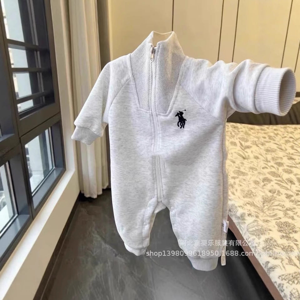 Baby clothes spring & fall onesie outwear long sleeves newborn baby korean style onesie western style baby