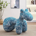 Creative pony chair - adorable kids' animal ride-on sofa stool - cartoon chair plush toy - home decor accent