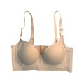 popular plus size deep cup bra seamless steel ring multi-breasted women's intimates push-up adjustable anti-sagging bra