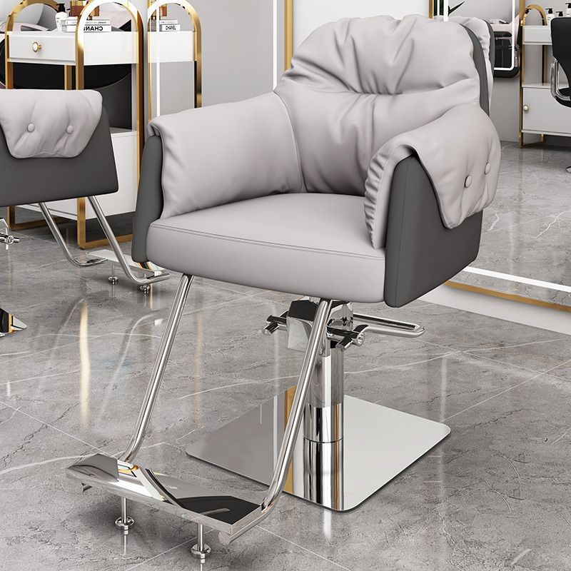 Hairdressing shop chair popular hair salon special classy hairdressing chair hairdressing shop seat hair cutting stool stainless steel hairdressing chair