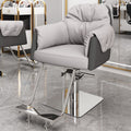 Luxury upgrade-stainless steel square plate [light gray inside and dark gray outside]