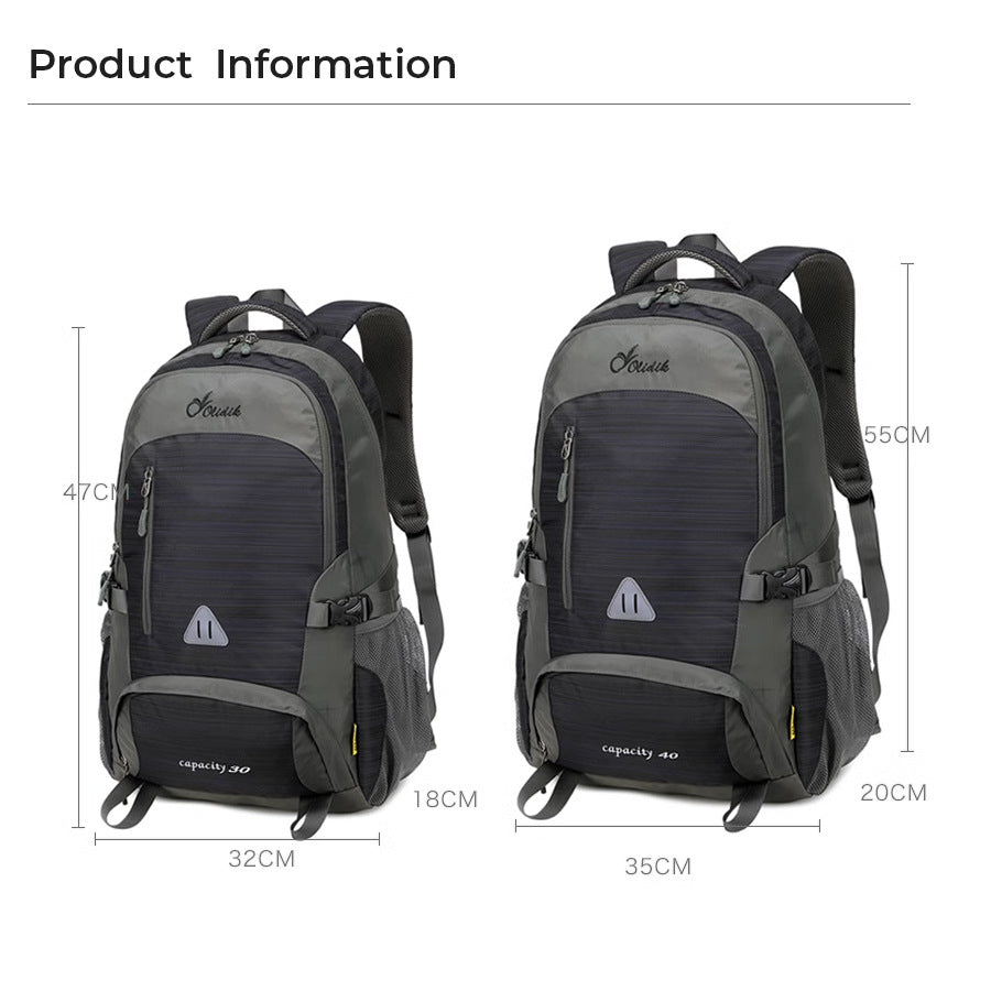 Outdoor mountaineering bag wholesale travel backpack suspension carrying large capacity men's and women's lightweight leisure travel backpack