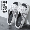 2024 summer new arrivals: men's and women's bathroom slippers - non-slip, korean style, outdoor/indoor wear, comfortable, thick-soled, perfect for couples