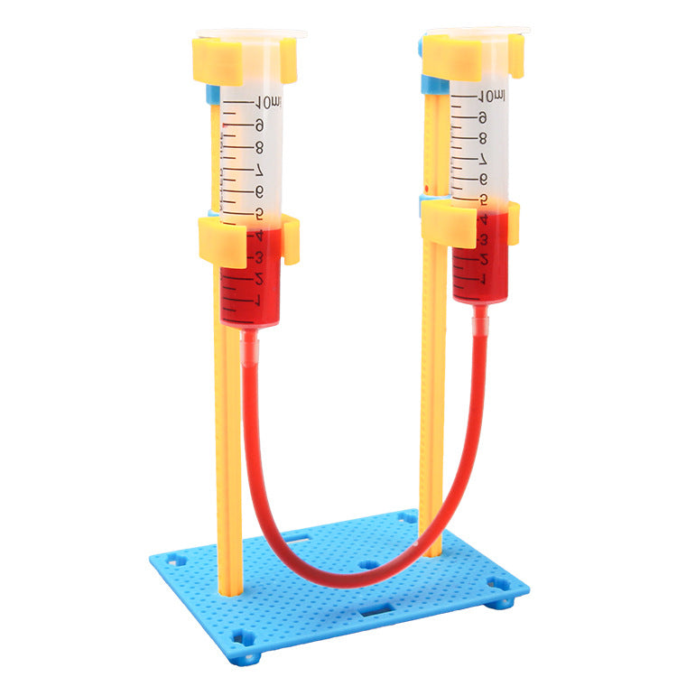 Homemade level, primary school science experiment material package, connector, DIY technology small production, children's educational toys