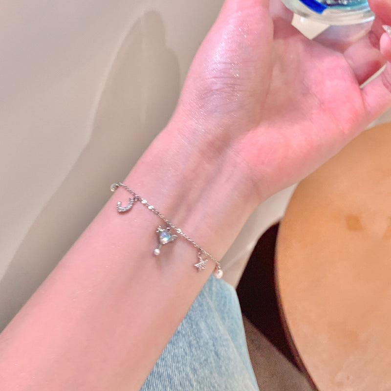 Korean ins trendy pearl bracelet female design nicheeasiest for matchelegant bracelet couple bracelet jewelry wholesale