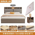 (upstairs included) bed + 10cm mattress + bedside table 2