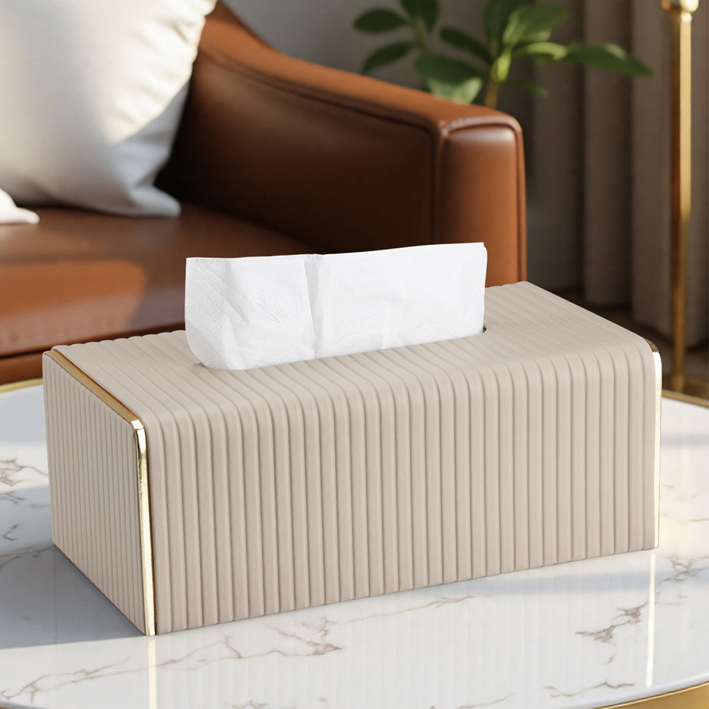 Carton drawing living room high-end light luxury coffee table modern simple home hotel creative design high-end tissue box