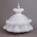 Fashionexportnew arrivalgirl princess dress stage performance baby girl birthday puff cake skirt kids dress