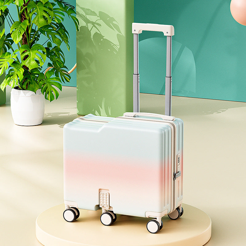 Children's suitcase 2025 new model can sit and ride boys and girls small students 20-inch tie rod travel password box