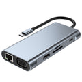 multi-interface docking station type c hub3.0usb expander gigabit notebook converter docking station