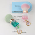Ready-to-ship transparent colored makeup brush - single, nail art dust brush, mushroom head large powder brush, beauty tool, makeup brush