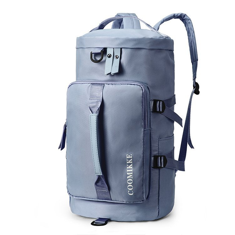New Portable Leisure Fitness Sports Bag Business Trip Large Capacity Short-haul Travel Bag Dry and Wet Separation Double Back Luggage